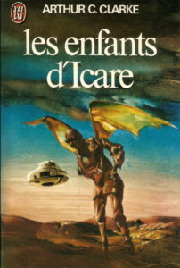 Couverture J'ai Lu 1984 de Les enfants d'Icare d'Arthur C.Clarke